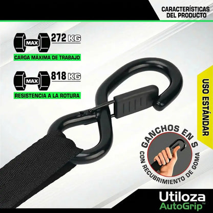 Utiloza_AutoGrip™ Strap ( 1 Pack = 2 Straps )