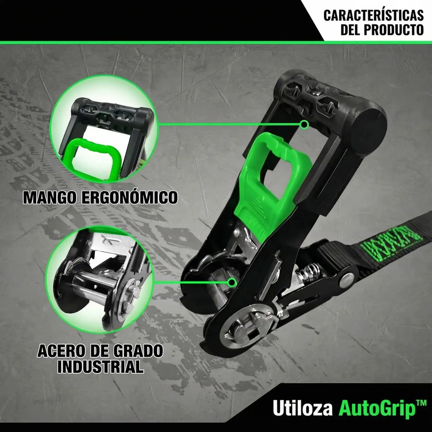 Utiloza_AutoGrip™ Strap ( 1 Pack = 2 Straps )