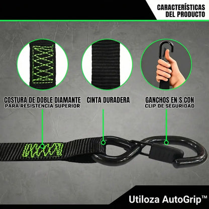 Utiloza_AutoGrip™ Strap ( 1 Pack = 2 Straps )